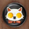 Cat, Owl & Skull Silicone Egg And Pancake Molds (1 Set)