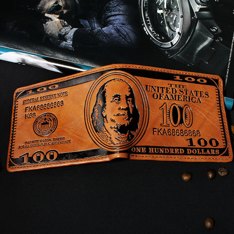 The Lucky C-Note US Dollar Leather Wallet