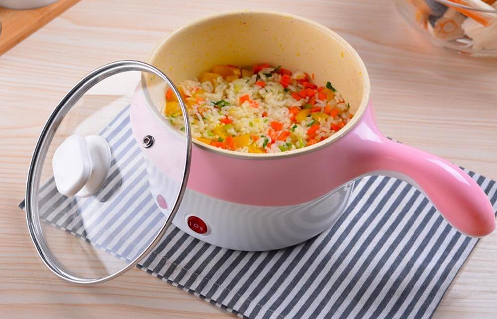 Dmwd 1.5l Portable Electric Cooker Multifunctional Hot Pot Noodles
