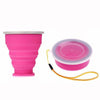 Collapsible Travel Silicone Cups