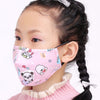 Valved Air Mask With Replaceable PM2.5 Filters For Children