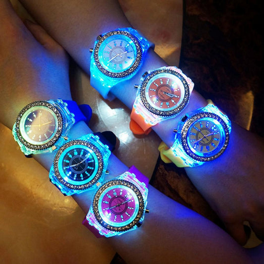 Glow In The Dark Quartz Watch