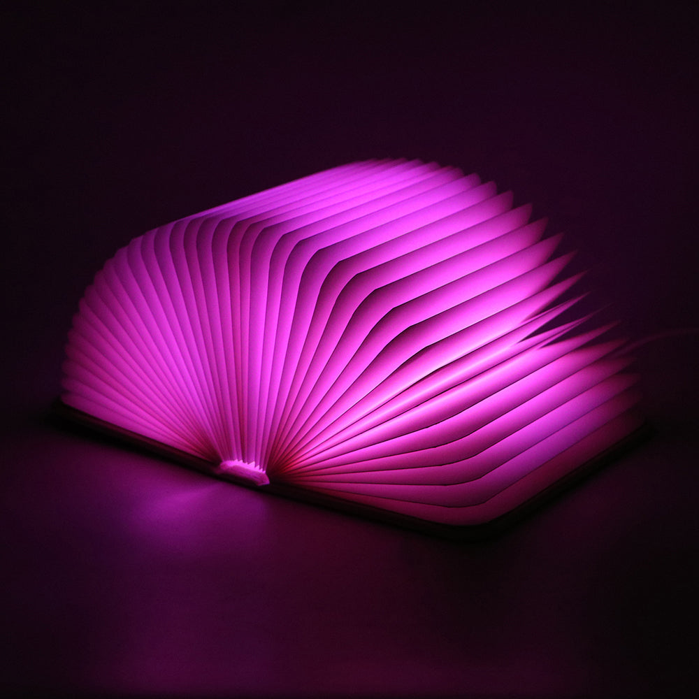 Portable Romantic Book Night Light