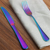 Awesome Rainbow Steel Cutlery Set