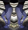 Irisdescent Reflective Leggings