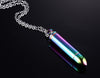 Chromatic Rainbow Bullet Necklace