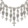 Crystal Skull Maxi Necklace
