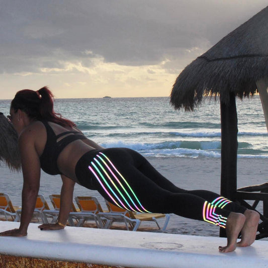 Irisdescent Reflective Leggings