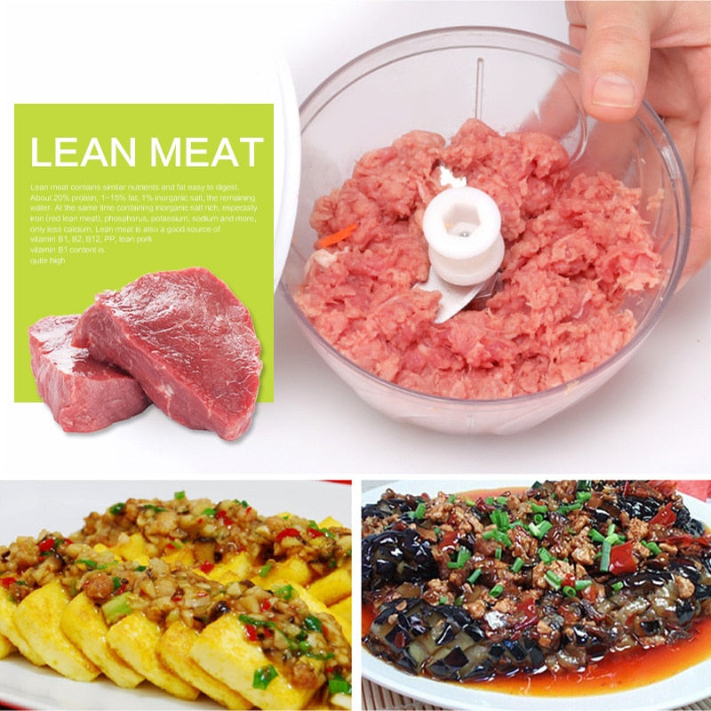 The Speedy Meat And Vegetable Grinder