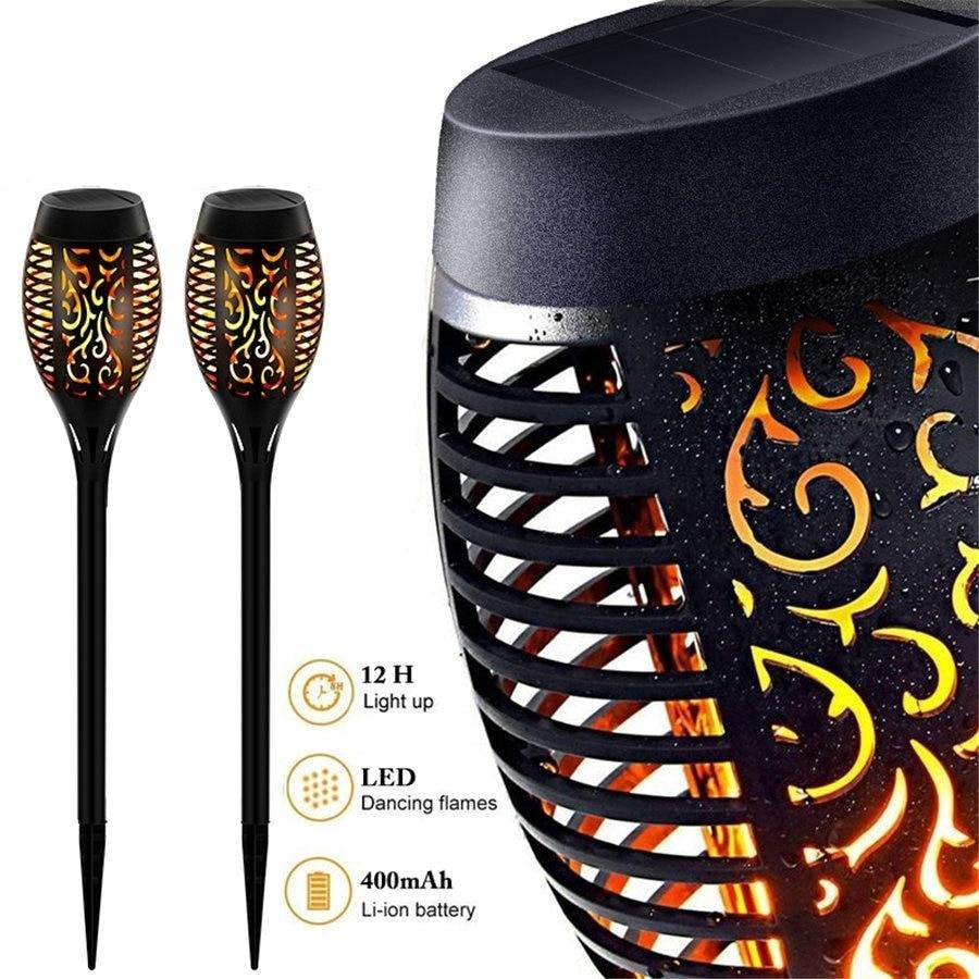 Solar-Powered Flame Torch