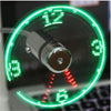 Multi-functional USB LED Clock Fan