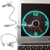 Multi-functional USB LED Clock Fan