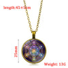 Sacred Geometry Glow In The Dark Necklace