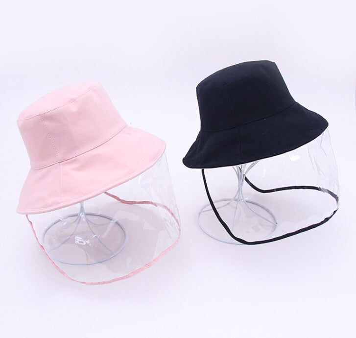 Protective Sun Hat & Face Shield For Kids
