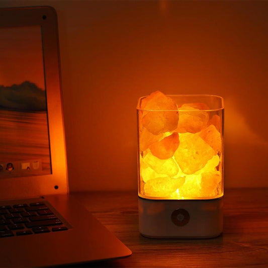 Relaxing Himalayan Salt USB Lamp