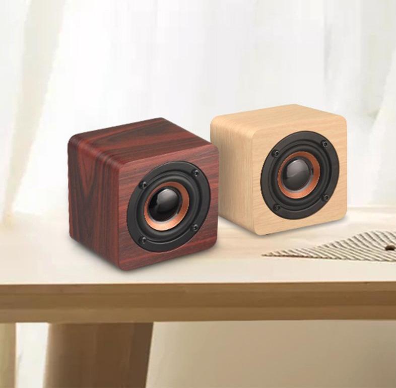 Natural Wood Bluetooth Speaker