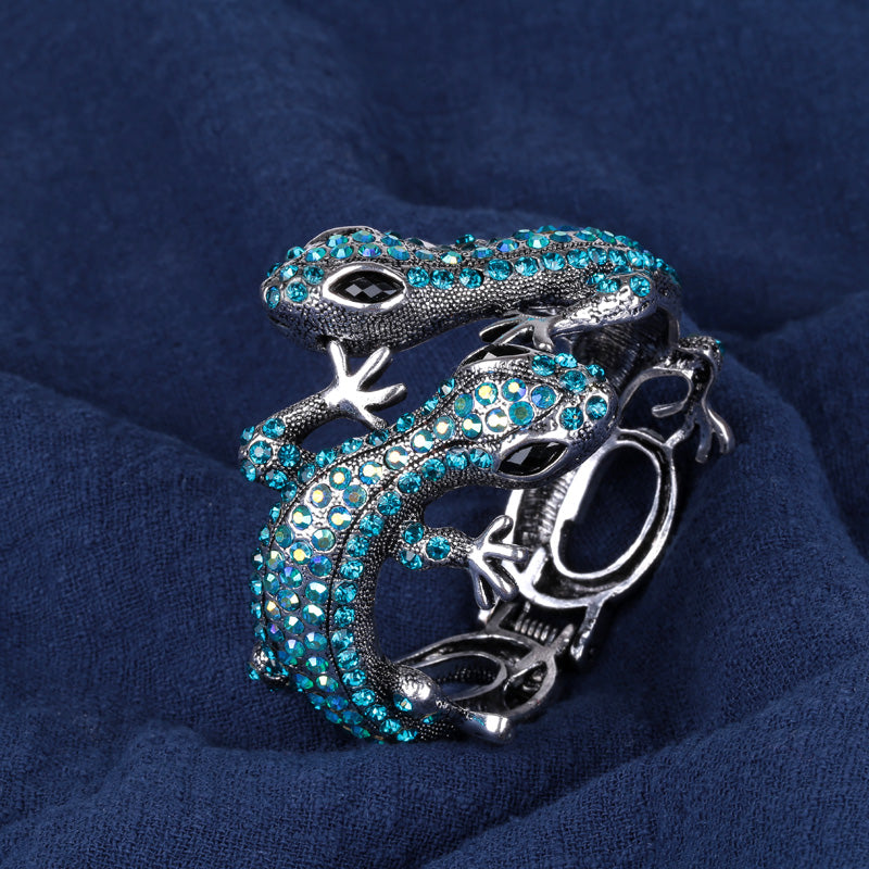 Sparkling Gecko Bracelet
