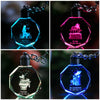 Zodiac LED Keychain