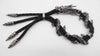 Fanduco Bracelets Black w/ Black crystal Coiling Dragon Bracelet