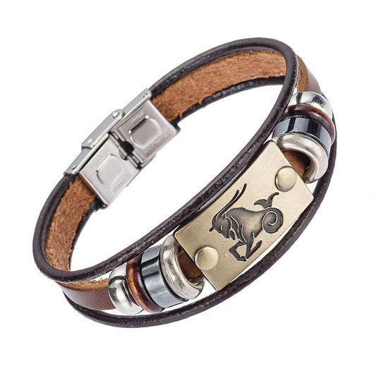 Fanduco Bracelets Grecian-Style Zodiac Bracelets