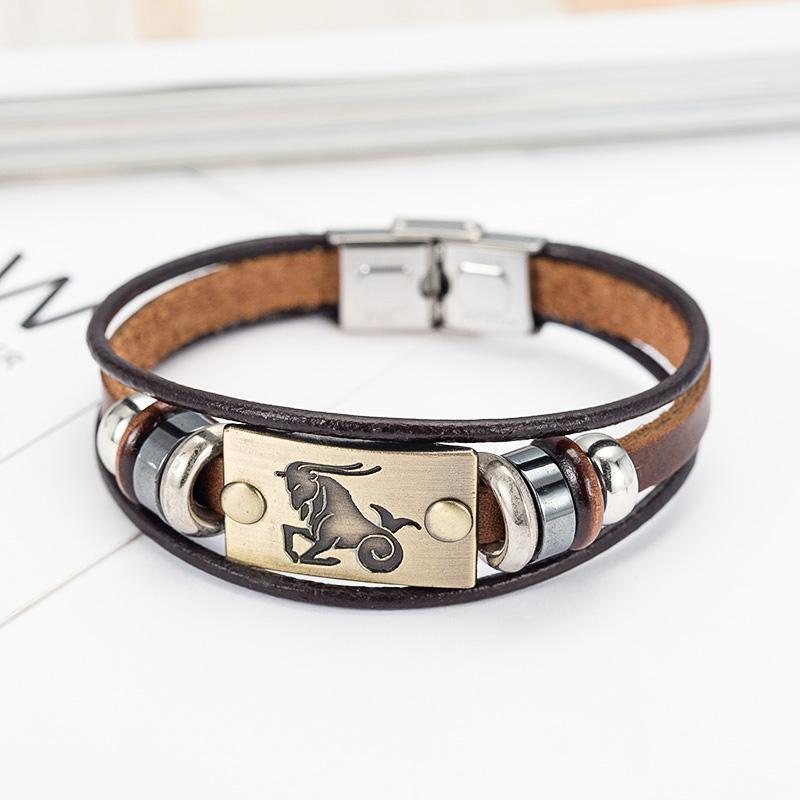Fanduco Bracelets Grecian-Style Zodiac Bracelets