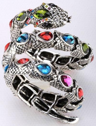 Fanduco Bracelets multi color Cool Flexible Snake Bracelet
