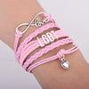 Fanduco Bracelets Pink LGBT Infinity Pride Bracelet