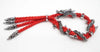 Fanduco Bracelets Red w/ Red crystal Coiling Dragon Bracelet