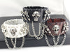 Fanduco Bracelets Skull 'n Bullets Genuine Leather Cuff Bracelet