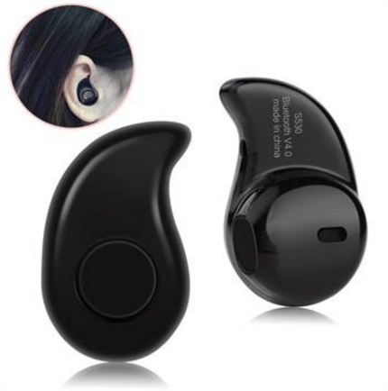 Fanduco Earphones Black Mini Bluetooth In-Ear Earbud with 4.0 Stereo Sound