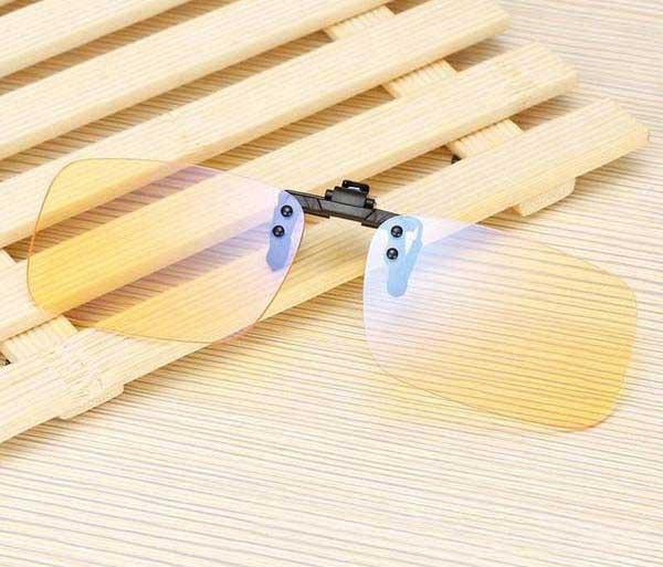 Fanduco glasses Yellow Lens Ocular Defender Clip-Ons