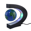 Fanduco Globes Blue / US Futuristic Levitating World Globe