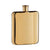 Fashionable Gold-Plated 6oz Hip Flask