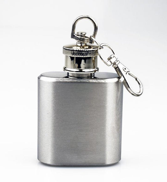 Fanduco Hip Flasks Stainless Steel Flask On A Keychain