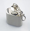 Fanduco Hip Flasks Stainless Steel Flask On A Keychain
