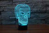 Fanduco Lamps Anatomical Skull 3D Hologram Lamp