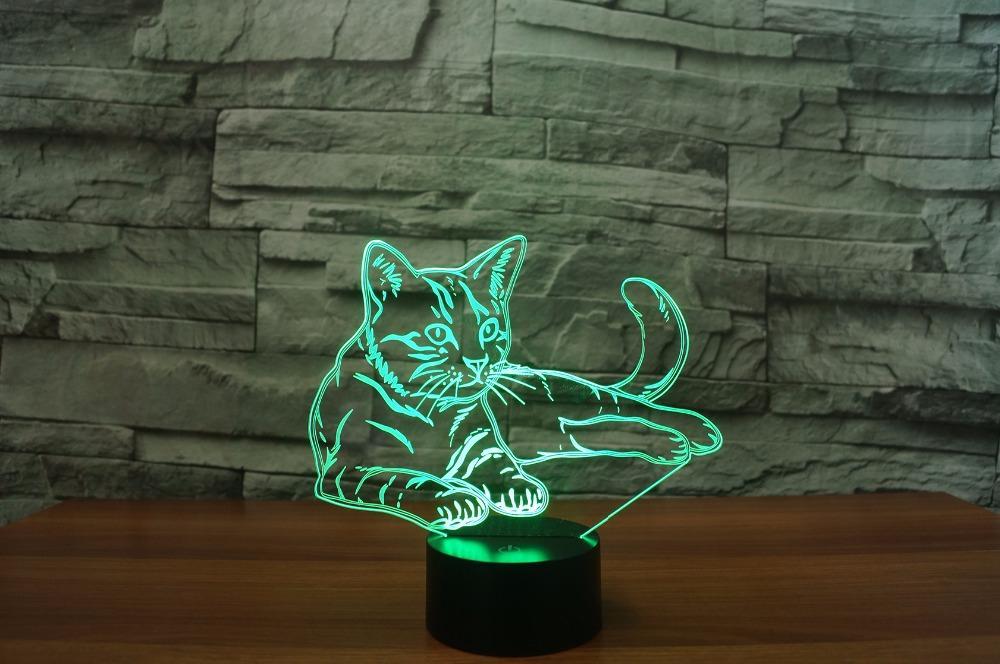 Cat Hologram Lamp Fanduco