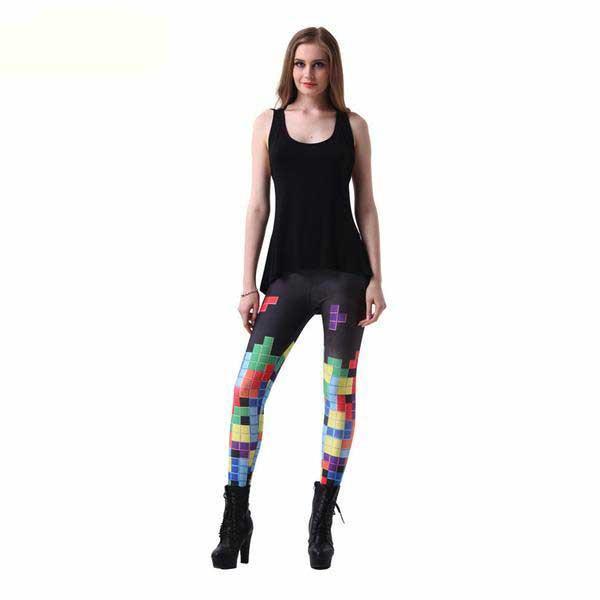 Fanduco Leggings Tesellating Tetris Leggings