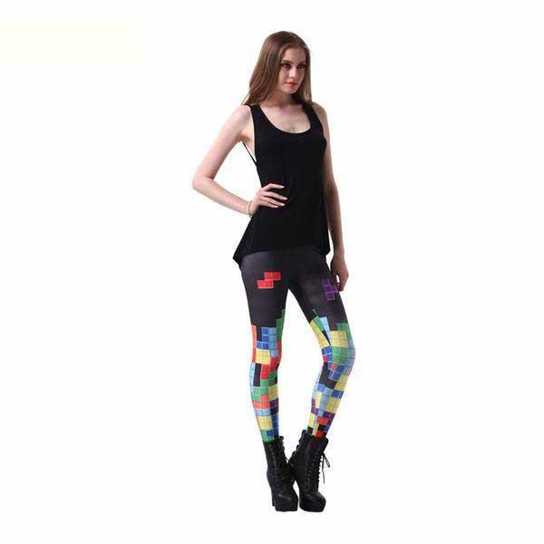 Fanduco Leggings Tesellating Tetris Leggings