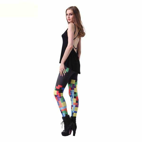 Fanduco Leggings Tesellating Tetris Leggings