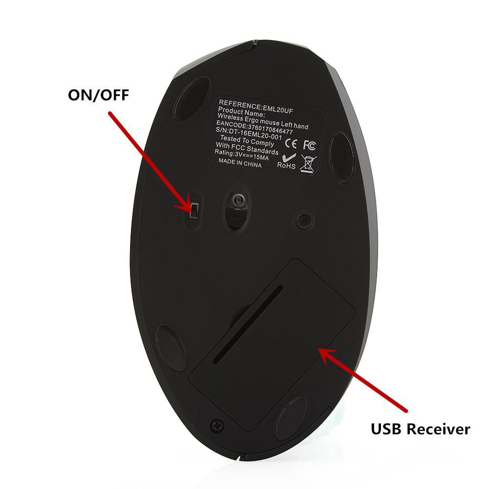 Ergonomic Wireless Vertical Mouse - Fanduco