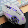Fanduco Mice White Freewolf 4000DPI Optical Gaming Mouse with Avago A3050 Gaming Sensor