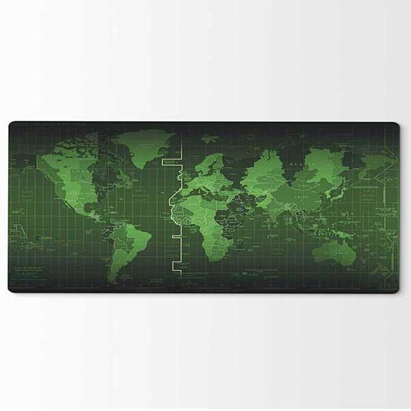 Fanduco Mouse Pads Gigantic Atlas Mouse Mat - Radar Edition