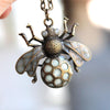 Fanduco Necklace Glowing Honeybee Necklace