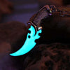 Fanduco Necklaces Glow In The Dark Tribal Dagger Necklace
