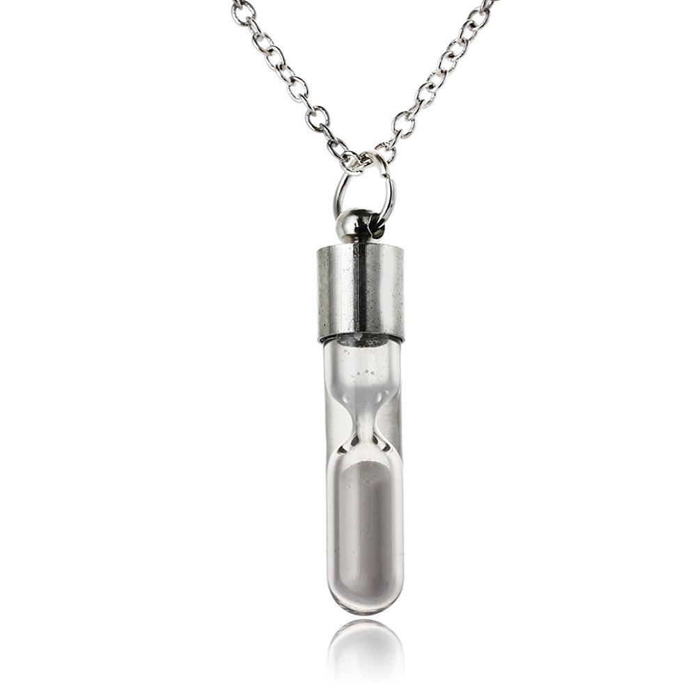 Fanduco Necklaces Glowing Sands Hourglass Necklace