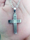 Fanduco Necklaces Guiding Light Luminous Crucifix Necklace