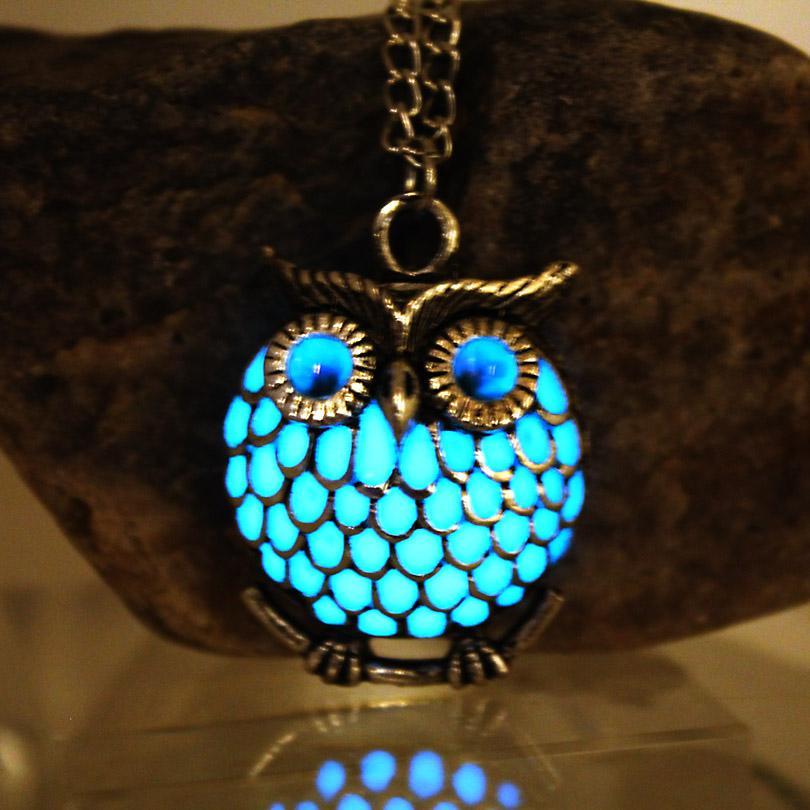 Fanduco Necklaces Luminous Owl Necklace