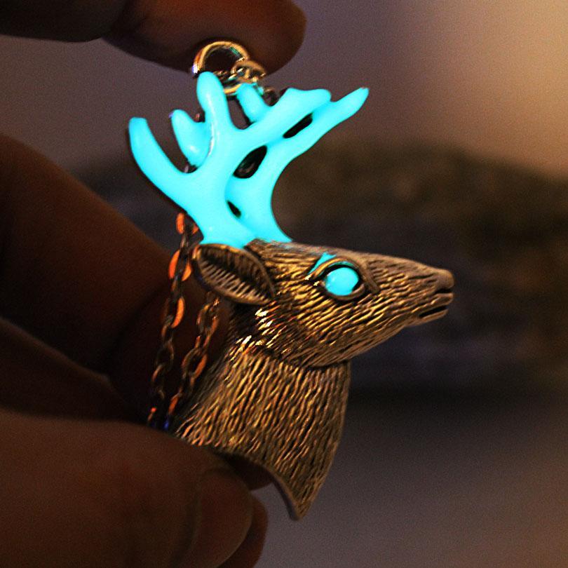 Fanduco Necklaces Luminous Reindeer Necklace