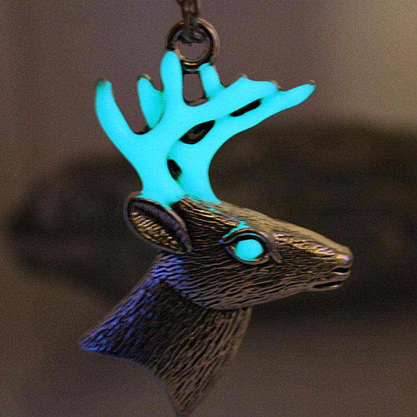 Fanduco Necklaces Luminous Reindeer Necklace